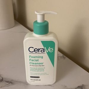 Cerave Foaming Facial cleanser